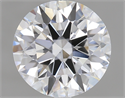 1.50 Carats, Round Diamond with Excellent Cut, D Color, VS1 Clarity and Certified by GIA