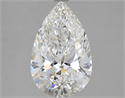 3.04 Carats, Pear Diamond with  Cut, F Color, VVS1 Clarity and Certified by GIA