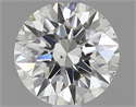 0.41 Carats, Round Diamond with Excellent Cut, I Color, SI1 Clarity and Certified by GIA