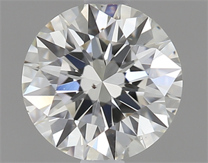 Picture of 0.41 Carats, Round Diamond with Excellent Cut, I Color, SI1 Clarity and Certified by GIA