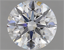 1.91 Carats, Round Diamond with Excellent Cut, E Color, VVS1 Clarity and Certified by GIA