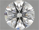 2.17 Carats, Round Diamond with Excellent Cut, I Color, VS2 Clarity and Certified by GIA