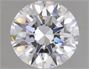 2.03 Carats, Round Diamond with Excellent Cut, D Color, VVS1 Clarity and Certified by GIA