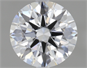 1.03 Carats, Round Diamond with Excellent Cut, D Color, FL Clarity and Certified by GIA