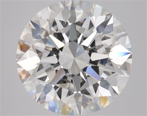 Picture of Natural Diamond 4.02 Carats, Round with Excellent Cut, E Color, VVS2 Clarity and Certified by GIA