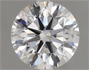 1.30 Carats, Round Diamond with Excellent Cut, D Color, VVS2 Clarity and Certified by GIA