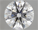 1.50 Carats, Round Diamond with Excellent Cut, E Color, VVS1 Clarity and Certified by GIA