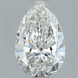 Picture of Natural Diamond 1.20 Carats, Pear with  Cut, G Color, VVS1 Clarity and Certified by GIA