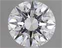 1.01 Carats, Round Diamond with Excellent Cut, D Color, IF Clarity and Certified by GIA