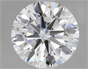 1.50 Carats, Round Diamond with Excellent Cut, E Color, VS1 Clarity and Certified by GIA