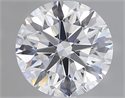 1.51 Carats, Round Diamond with Excellent Cut, D Color, VS1 Clarity and Certified by GIA