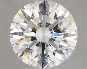 Picture of 2.50 Carats, Round Diamond with Excellent Cut, G Color, VVS2 Clarity and Certified by GIA