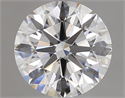 1.51 Carats, Round Diamond with Excellent Cut, E Color, IF Clarity and Certified by GIA