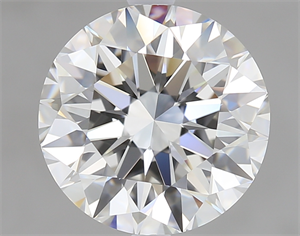 Picture of 3.03 Carats, Round Diamond with Excellent Cut, H Color, VS1 Clarity and Certified by GIA