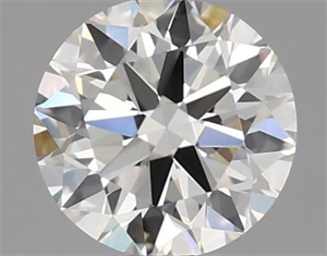 Picture of Natural Diamond 0.45 Carats, Round with Very Good Cut, I Color, VVS2 Clarity and Certified by IGI