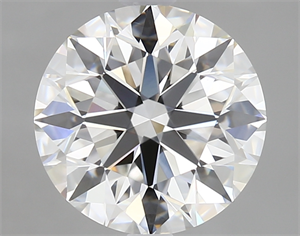 Picture of 2.01 Carats, Round Diamond with Excellent Cut, F Color, VVS2 Clarity and Certified by GIA