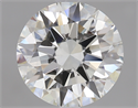 2.00 Carats, Round Diamond with Excellent Cut, J Color, VS2 Clarity and Certified by GIA