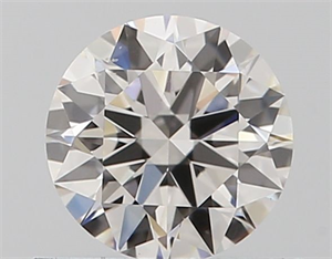 Picture of Natural Diamond 0.50 Carats, Round with Excellent Cut, I Color, SI1 Clarity and Certified by GIA