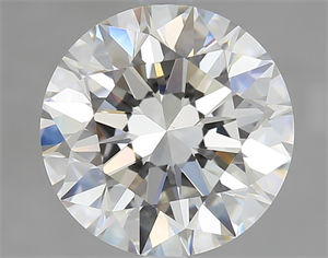 Picture of 3.03 Carats, Round Diamond with Excellent Cut, I Color, VS2 Clarity and Certified by GIA