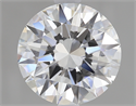 1.50 Carats, Round Diamond with Excellent Cut, F Color, VVS1 Clarity and Certified by GIA