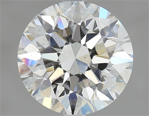 Picture of 2.00 Carats, Round Diamond with Excellent Cut, H Color, VS1 Clarity and Certified by GIA