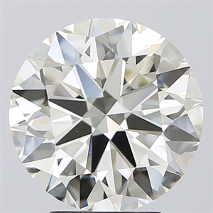 Picture of Natural Diamond 4.50 Carats, Round with Excellent Cut, J Color, VS1 Clarity and Certified by IGI