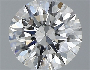 Picture of Natural Diamond 0.44 Carats, Round with Excellent Cut, F Color, SI2 Clarity and Certified by GIA