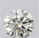 Natural Diamond 0.40 Carats, Round with Excellent Cut, I Color, VS2 Clarity and Certified by IGI