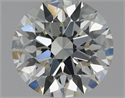 Natural Diamond 0.40 Carats, Round with Excellent Cut, H Color, VVS2 Clarity and Certified by GIA