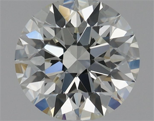 Picture of Natural Diamond 0.40 Carats, Round with Excellent Cut, H Color, VVS2 Clarity and Certified by GIA