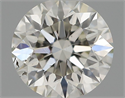 Natural Diamond 0.50 Carats, Round with Excellent Cut, G Color, SI1 Clarity and Certified by IGI