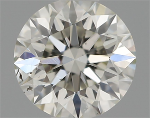 Picture of Natural Diamond 0.50 Carats, Round with Excellent Cut, G Color, SI1 Clarity and Certified by IGI