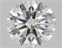 Natural Diamond 1.50 Carats, Round with Excellent Cut, F Color, IF Clarity and Certified by GIA