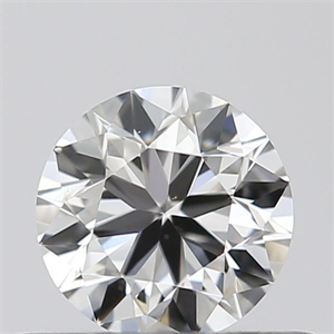 Picture of Natural Diamond 0.40 Carats, Round with Very Good Cut, G Color, VS1 Clarity and Certified by GIA