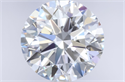 Natural Diamond 2.10 Carats, Round with Excellent Cut, E Color, SI1 Clarity and Certified by GIA