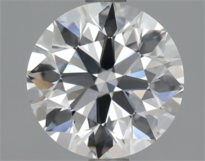 Picture of Natural Diamond 1.52 Carats, Round with Excellent Cut, E Color, VVS2 Clarity and Certified by GIA