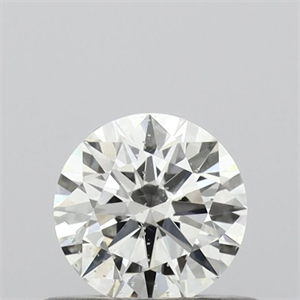 Picture of Natural Diamond 0.41 Carats, Round with Excellent Cut, J Color, SI2 Clarity and Certified by GIA