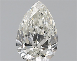 Picture of Natural Diamond 0.70 Carats, Pear with  Cut, H Color, VVS1 Clarity and Certified by GIA