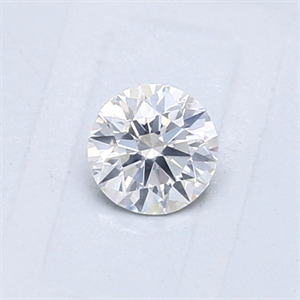 Picture of Natural Diamond 0.40 Carats, Round with Very Good Cut, F Color, I1 Clarity and Certified by GIA