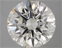 Natural Diamond 3.11 Carats, Round with Excellent Cut, J Color, VS2 Clarity and Certified by GIA