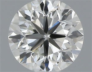 Picture of Natural Diamond 0.50 Carats, Round with Very Good Cut, J Color, VS1 Clarity and Certified by GIA