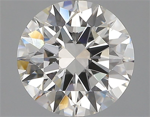 Picture of Natural Diamond 2.01 Carats, Round with Excellent Cut, F Color, IF Clarity and Certified by GIA