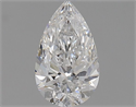 Natural Diamond 1.01 Carats, Pear with  Cut, E Color, SI2 Clarity and Certified by GIA