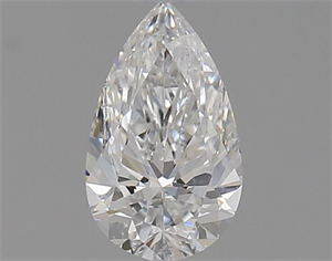 Picture of Natural Diamond 1.01 Carats, Pear with  Cut, E Color, SI2 Clarity and Certified by GIA