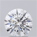 Natural Diamond 1.72 Carats, Round with Excellent Cut, E Color, VS2 Clarity and Certified by GIA