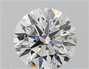 Natural Diamond 0.40 Carats, Round with Very Good Cut, E Color, SI2 Clarity and Certified by GIA