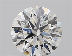 Picture of Natural Diamond 0.40 Carats, Round with Very Good Cut, E Color, SI2 Clarity and Certified by GIA