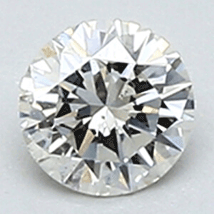 0.21  carats, Round Diamond with Very-Good Cut, I, SI1 C.E, and Certified By Diamond with Very-Good Cuts-usa