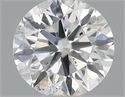 Natural Diamond 0.40 Carats, Round with Excellent Cut, E Color, SI1 Clarity and Certified by IGI