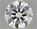 Natural Diamond 0.40 Carats, Round with Very Good Cut, F Color, VVS2 Clarity and Certified by GIA